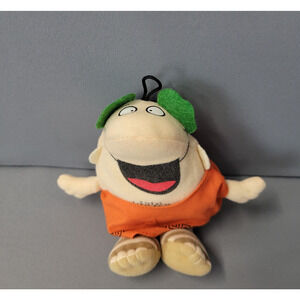 Little Ceaser Pizza Greek Cartoon Character Plush Doll Toy 6.5" 2013 Stuffed USA